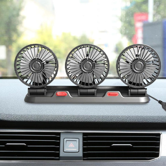 3 رؤوس، دوران 360°، برودة فورية