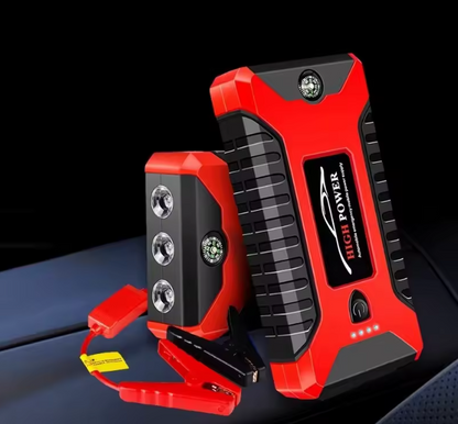جهاز طوارئ للسيارة – باور بنك، منفاخ هواء، شاحن بطارية 99800mAh
