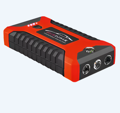 جهاز طوارئ للسيارة – باور بنك، منفاخ هواء، شاحن بطارية 99800mAh