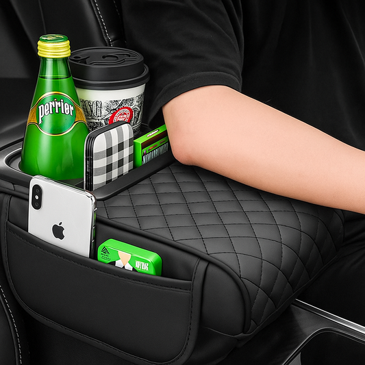 Coussin d'accoudoir de voiture 5 en 1